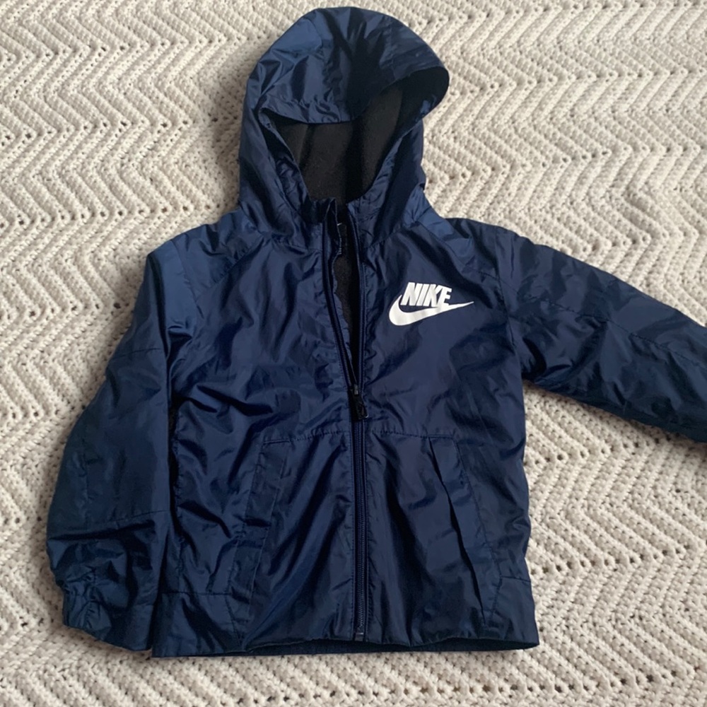 Boys Nike fleece windbreaker